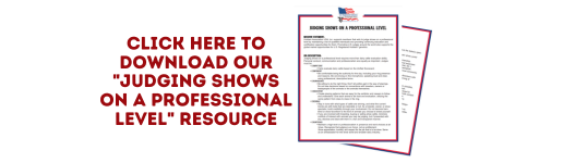 Tips For Judging Shows On A Professional Level